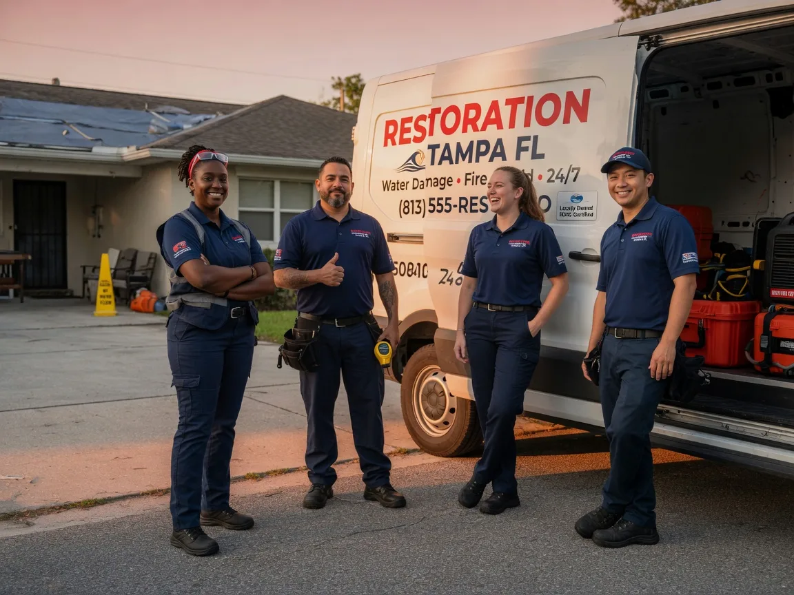 Water Damage Restoration company in Dallas, SD